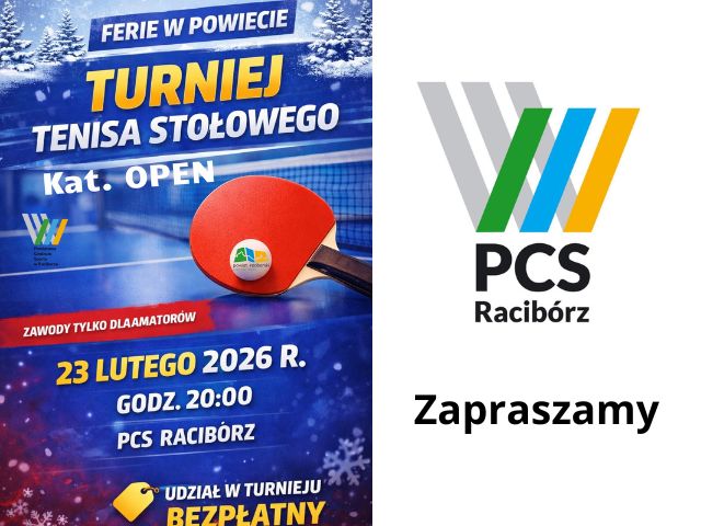 Turniej amatorski tenisa stołowego OPEN