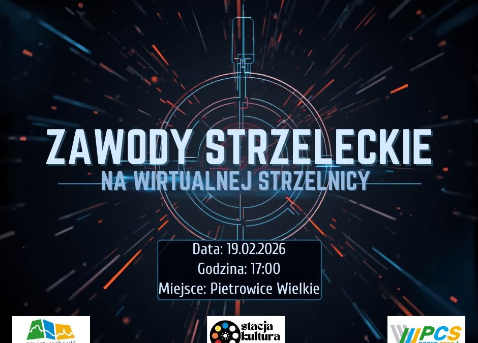 Zawody strzeleckie na strzelnicy wirtualnej – Ferie w Powiat Raciborski